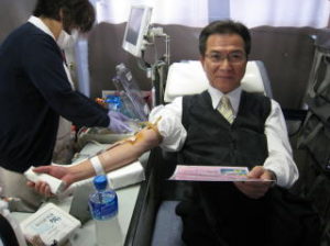伊万里ライオンズクラブの活動内容。献血推進運動